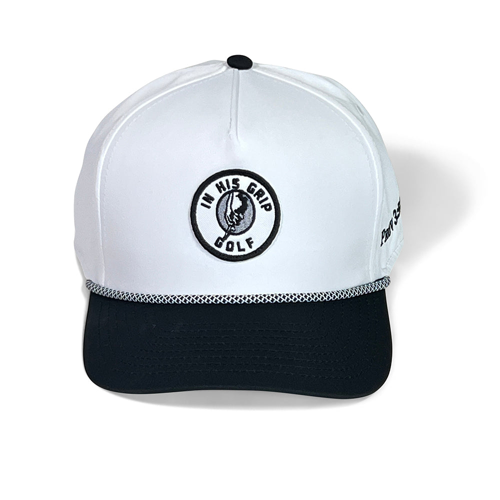 NEW In His Grip Golf Patch Logo Headwear