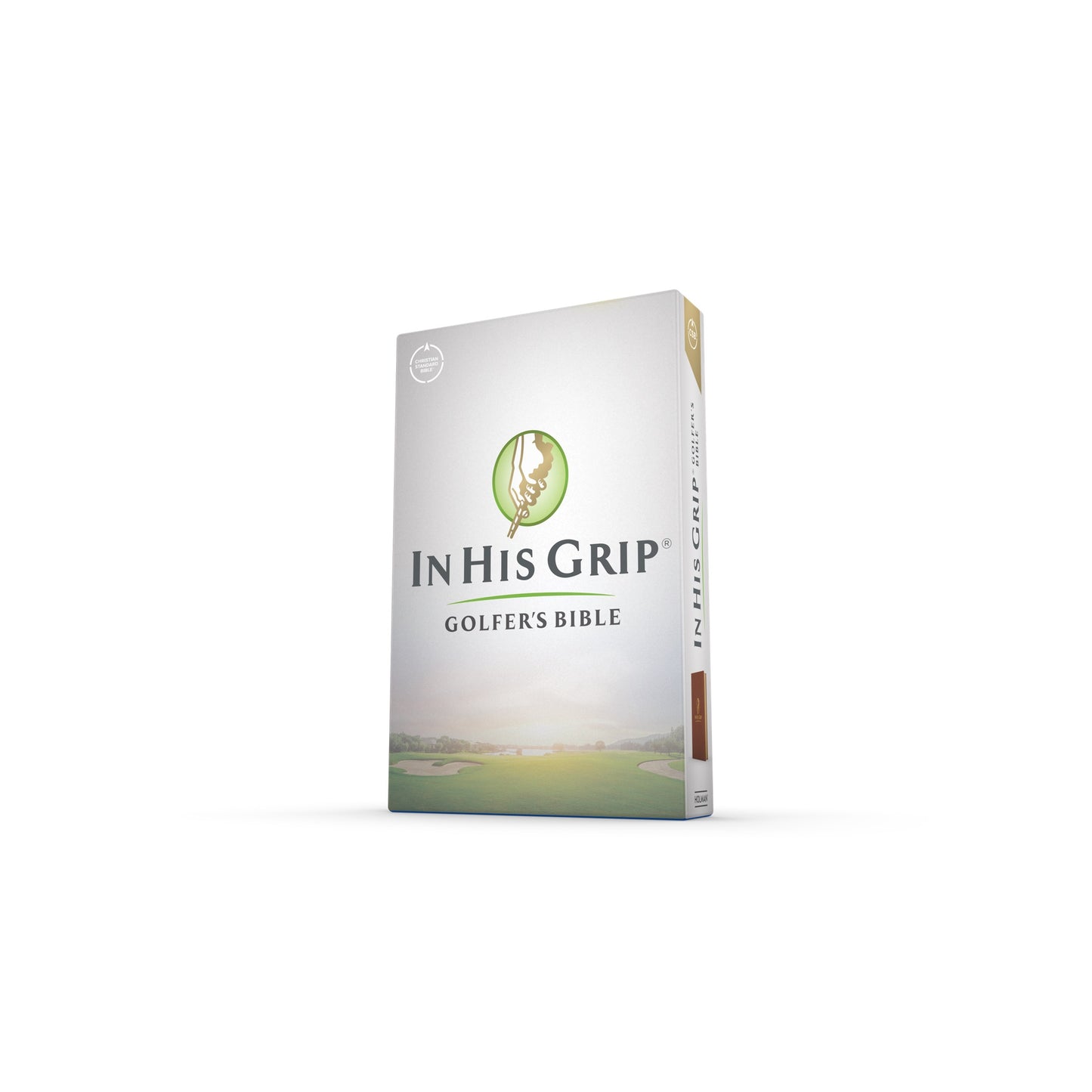 CSB In His Grip Golfer's Bible, Brown LeatherTouch (Case of 36) (PRE-SALE: This item will be shipped on November 1, 2025)
