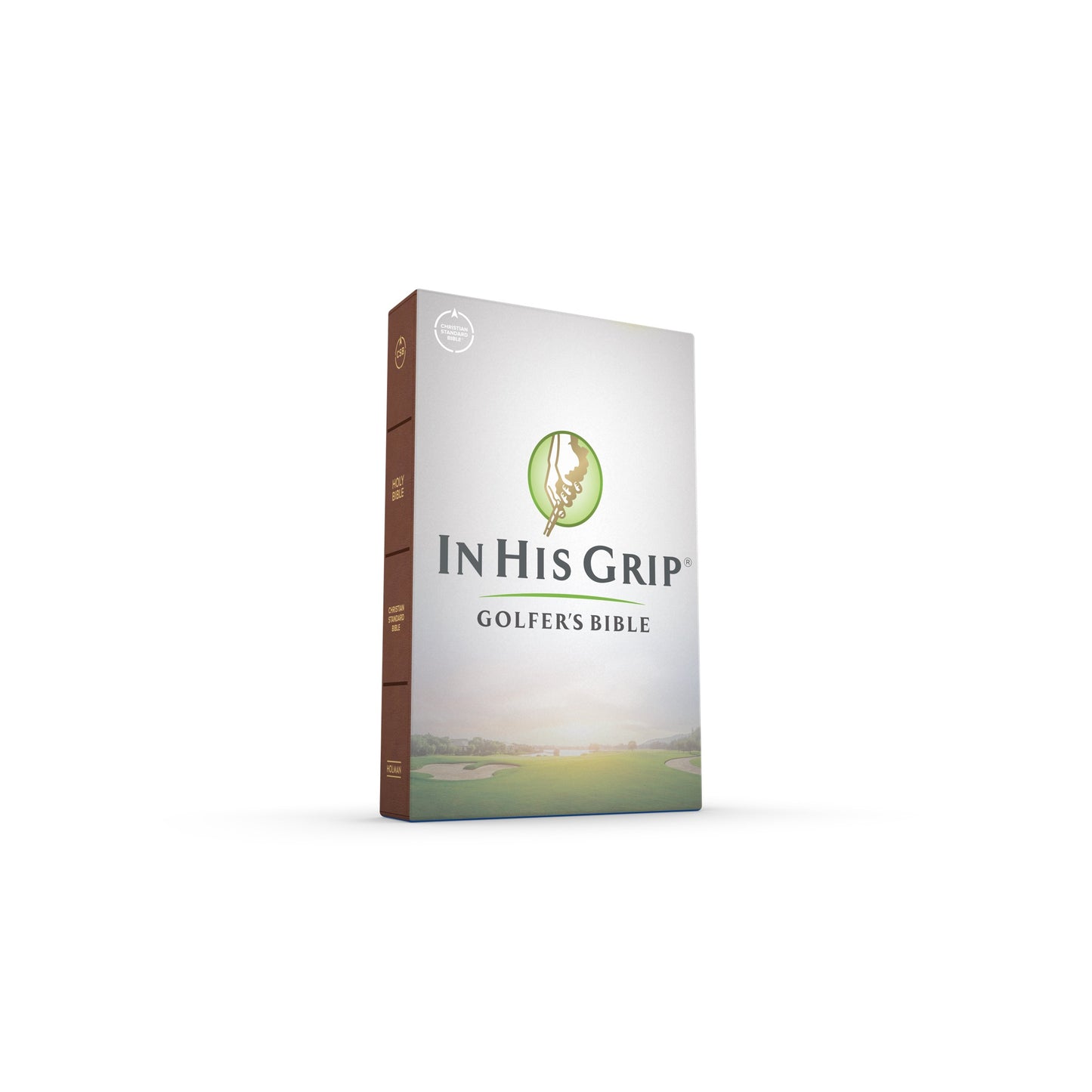CSB In His Grip Golfer's Bible, Brown LeatherTouch (Case of 36) (PRE-SALE: This item will be shipped on November 1, 2025)