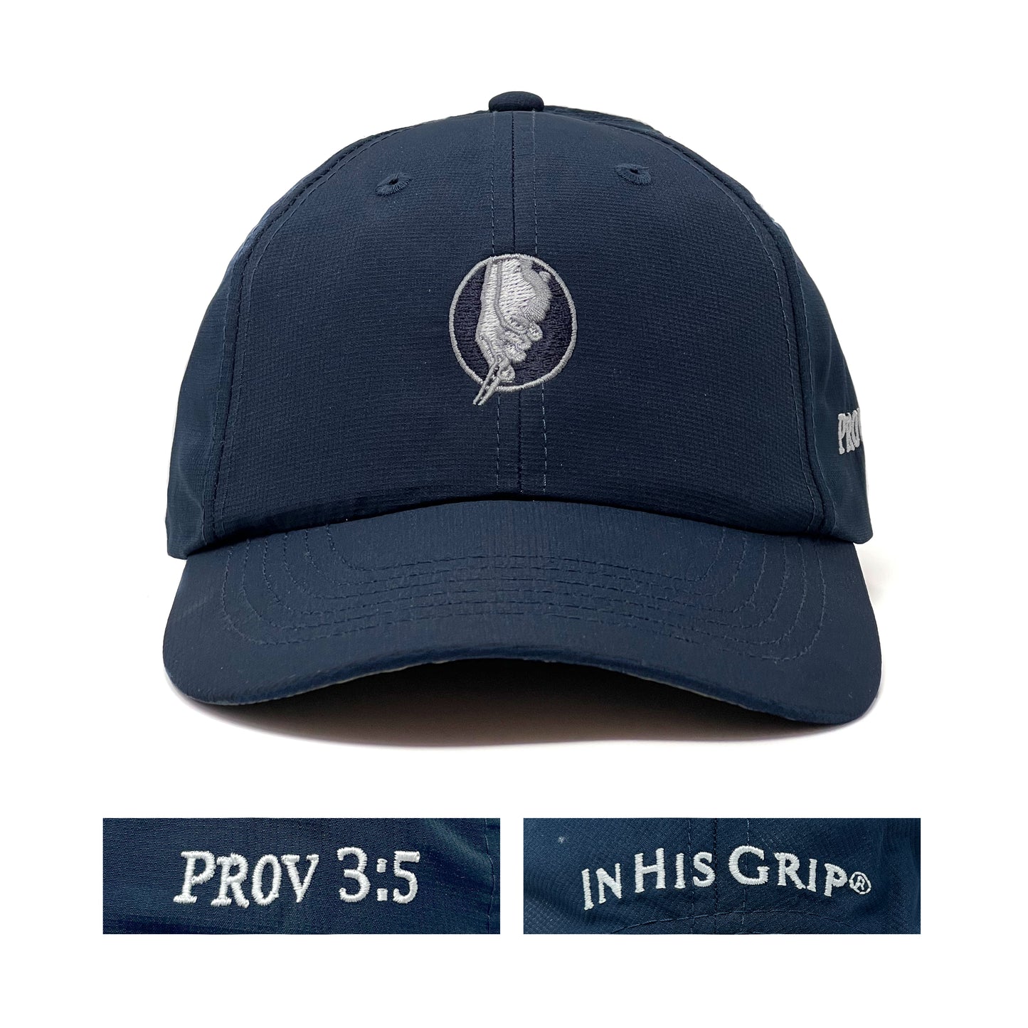 In His Grip Headwear