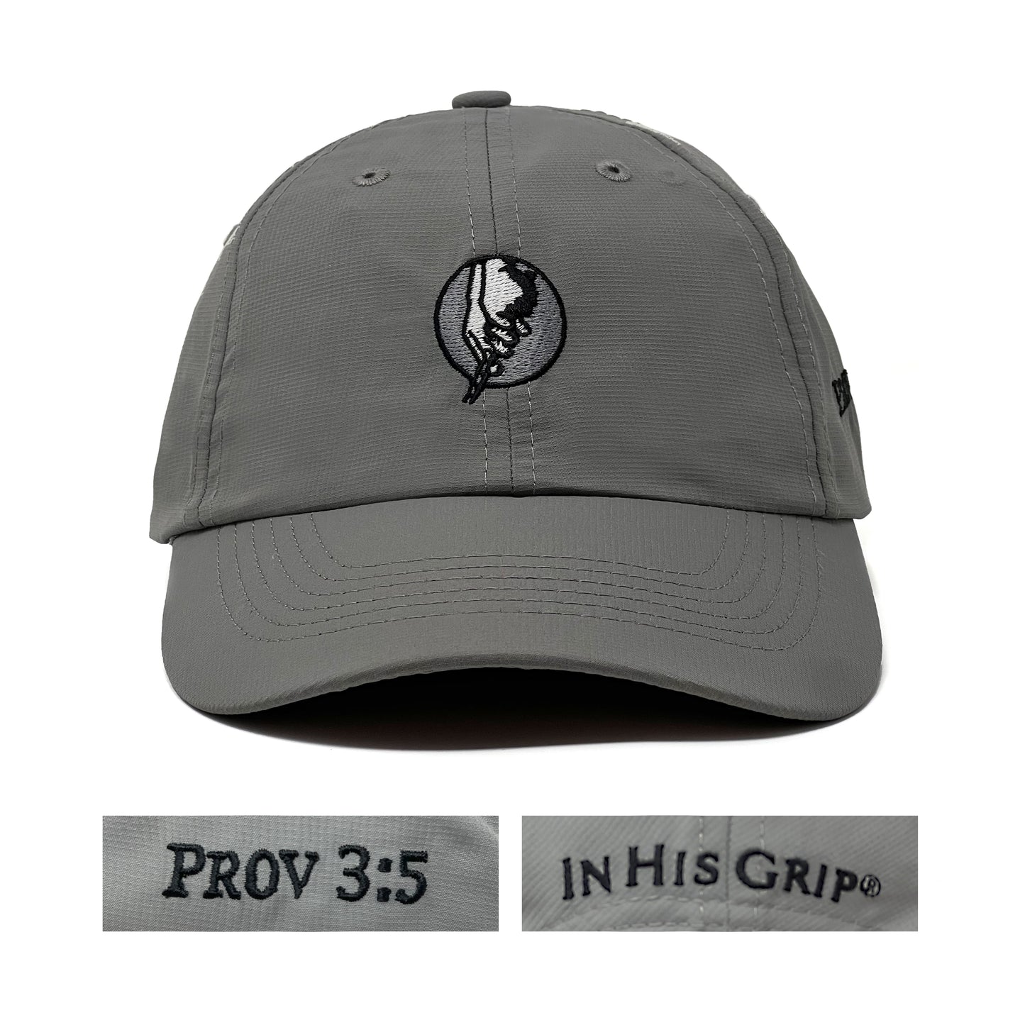 In His Grip Headwear
