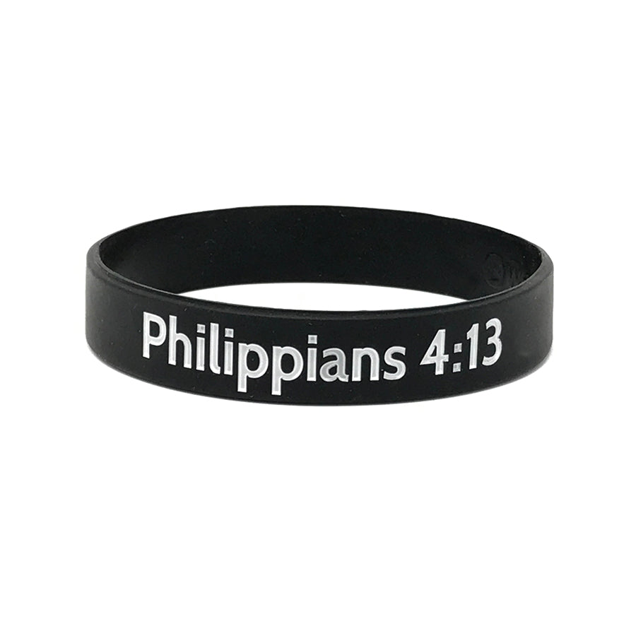 In His Grip Wristband- Philippians 4:13