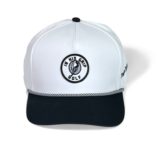 NEW In His Grip Golf Patch Logo Headwear